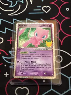 Pokemon TCG Mew EX Celebrations Classic Collection Holo Ultra Rare Card 88/92 - Image 1