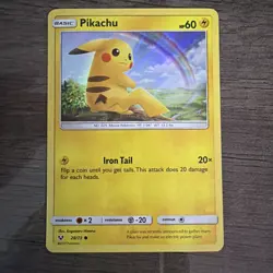 Pikachu - (Water Web Holo) 028/073 Miscellaneous Cards & Products Holo - Image 1