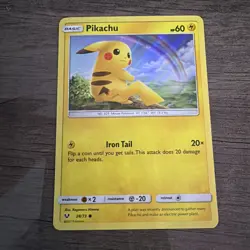 Pikachu - (Water Web Holo) 028/073 Miscellaneous Cards & Products Holo - Image 2
