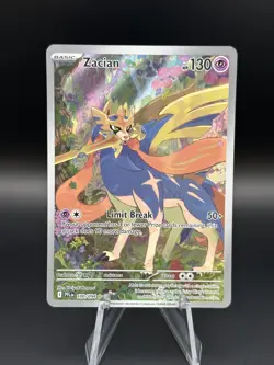Zacian - 100/094 - Illustration Rare - Phantasmal Flames - Pokemon Card - NM - Image 1