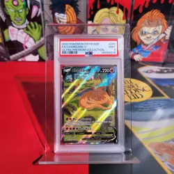 PSA 9 Charizard v SWSH260 Holo Sword & Shield Black Star Promo Card MINT - Image 1