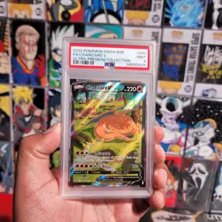 PSA 9 Charizard v SWSH260 Holo Sword & Shield Black Star Promo Card MINT - Image 3