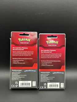 Pokemon Knock Out Collection Box Kyogre Foil Card Sticker Sheet (Set Of 2) - Image 2