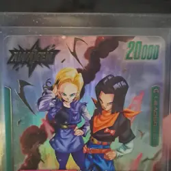 Bandai Dragon Ball Super Card Game Android 17/18 Leader FB01-070 Foil - Image 2