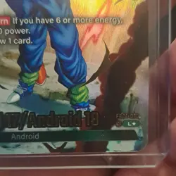 Bandai Dragon Ball Super Card Game Android 17/18 Leader FB01-070 Foil - Image 4