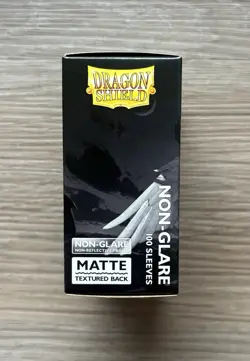 Dragon Shield Sleeves Black Non Glare Set Of 2 - Image 5