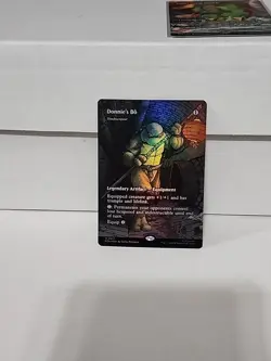 Donnie's Bo (shadowspear) (borderless) (017) Teenage Mutant Ninja Turtle FOIL - Image 1