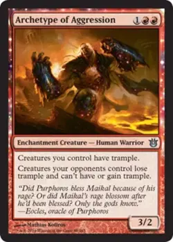 Archetype of Aggression 4x Born of the Gods MTG NM Magic The Gathering Playset - Image 1
