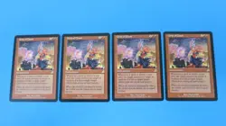 4x GRIP OF CHAOS ENCHANTMENT SCOURGE MTG MAGIC GATHERING NM - Image 1
