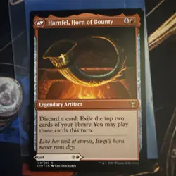x1 Birgi, God of Storytelling Harnfel, Horn of Bounty KHM MTG 123 RARE 1x - Image 2