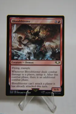 Bloodthirster 73 Warhammer 40,000 Commander NM English 1040 - Image 1