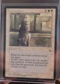 Dust to Dust The Dark MTG Regular Moderately Played - Image 3