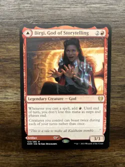 Birgi, God of Storytelling Kaldheim Regular - Image 1