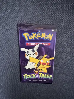 Trick or Trade Booster Pack Sealed NearMint 2023 Halloween English Pokemon Cards - Image 4