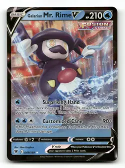 Galarian Mr. Rime V 049/189 - Astral Radiance - Pokemon Card NM/M - Image 1