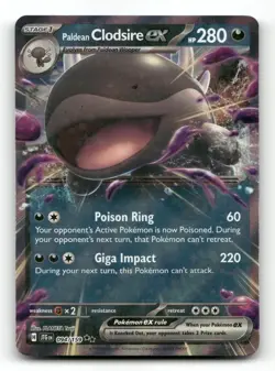 Paldean Clodsire ex 094/159 - Journey Together - Pokemon Card NM/M - Image 1