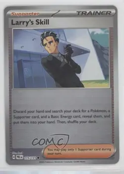 Larry's Skill Poke Ball Foil Pokemon Prismatic Evolutions PRE #115 - Image 1