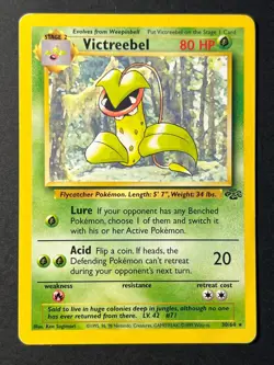 Victreebel 30/64 - Jungle Unlimited Non Holo Rare - WOTC Pokemon Card LP - - Image 1