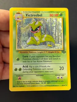 Victreebel 30/64 - Jungle Unlimited Non Holo Rare - WOTC Pokemon Card LP - - Image 4