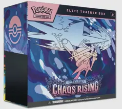 Pokemon TCG Mega Evolution Chaos Rising Elite Trainer Box ETB Sealed PRESALE - Image 1
