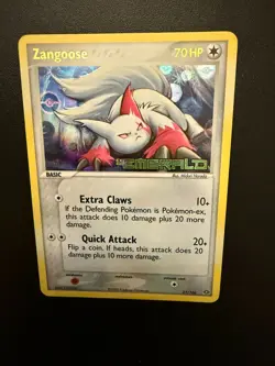 Zangoose Ex Emerald Reverse Holo Stamped 21/106 Pokemon TCG 21/106 LP/NM - Image 1