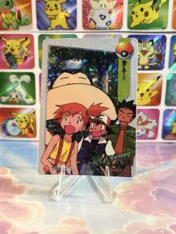 Pokemon Vintage Pocket Monsters Vending HOLO Prism Sticker 1999 Bandai Nintendo - Image 5
