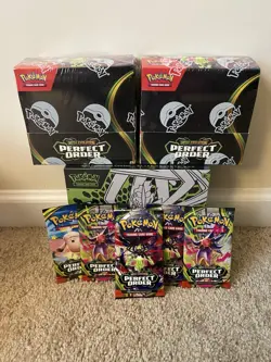 Perfect Order Lot Pokemon Center ETB x1 & Booster Box x2 Vending booster pack x5 - Image 1