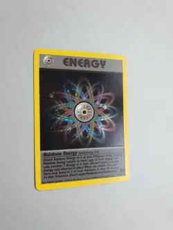 Rainbow Energy 17/82, Pokemon TCG Team Rocket Set (2000) HOLO Rare NM - Image 5
