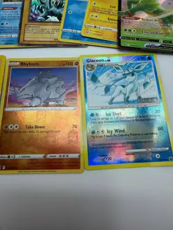 Pokemon Card Lot Mixed Holo Rare Vintage Cards + YuGiOh Blue Eyes - Image 4