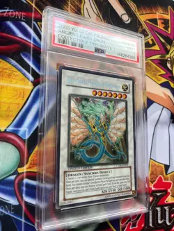 Ancient Fairy Dragon PSA 9 EN002 2009 Collectible Tin Promo Yu-Gi-Oh! 5D’s Holo - Image 2