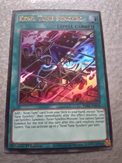 Yugioh Kewl Tune Synchro PHRE-EN039 Ultra Rare 1st Edition NM - Image 1