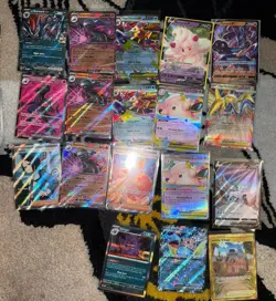 Pokemon TCG EX/V/Reverse Holo Lot Of 37 Cards Double Rare Near Mint - Image 1