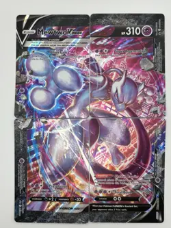 Mewtwo V-UNION [Set of 4] SWSH: Sword & Shield Promo Cards Holo NM - Image 1