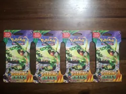 Pokemon TCG XY Roaring Skies 4 Sleeved Booster Pack 10 Card Factory Sealed New - Image 1