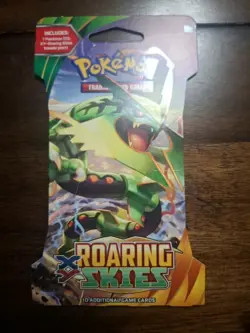 Pokemon TCG XY Roaring Skies 4 Sleeved Booster Pack 10 Card Factory Sealed New - Image 4