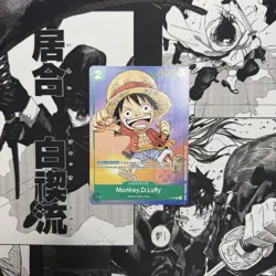 Monkey.D.Luffy P-037 One Piece Anime EXPO Promotion Card Non Foil - Image 1