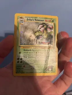 Pokemon TCG Erika's Venusaur Gym Challenge Holo Card 4/132 - Image 1