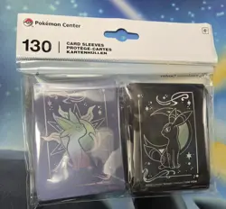 New - Celestial Espeon & Umbreon Card Sleeves PokemonCenter - Image 1