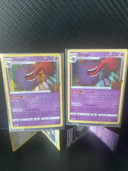Nintendo Pokemon TCG Gengar Halloween Holo Card Lot - Image 1