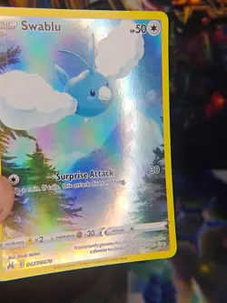 Swablu GG27/GG70 Crown Zenith Galarian Gallery NM Ultra Rare Pokemon Card - Image 3
