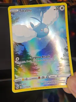 Swablu GG27/GG70 Crown Zenith Galarian Gallery NM Ultra Rare Pokemon Card - Image 4