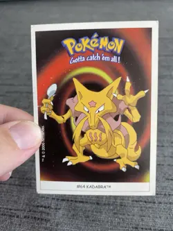 Carte Pokemon Dunkin Boomer #64 Kadabra 2000 Nintendo OCCASION - Image 4