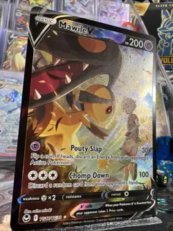 Mawile V TG17/TG30 Pokemon Card - 2022 Silver Tempest NM Clean - Image 2