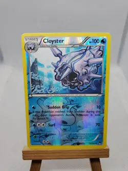 Cloyster 24/122 Breakpoint Reverse Holo Pokemon Trading Card - Image 1