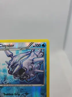 Cloyster 24/122 Breakpoint Reverse Holo Pokemon Trading Card - Image 3