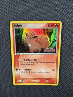 NM-LP Stamped Vulpix Reverse Holo 69/108 EX Power Keepers 2007 Pokemon Card Rare - Image 5