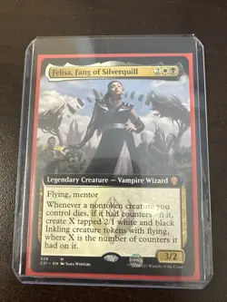 Felisa, Fang of Silverquill Extended Art Non-Foil Card C21-329 Mythic MTG - Image 1