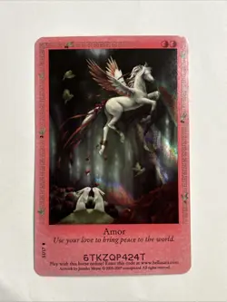 Bella Sara Ancient Lights Amor Foil Card S1/17 - Image 1