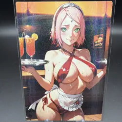 Sakura Haruno Anime Waifu Card Doujin ACG Goddess Holo - Image 1