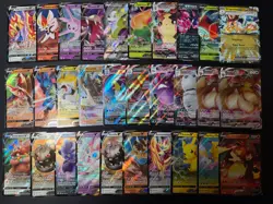 Lot of 150 Pokemon Cards Mega/EX/GX/Full Art/V/VMAX Modern Collection HP-DAMAGED - Image 5